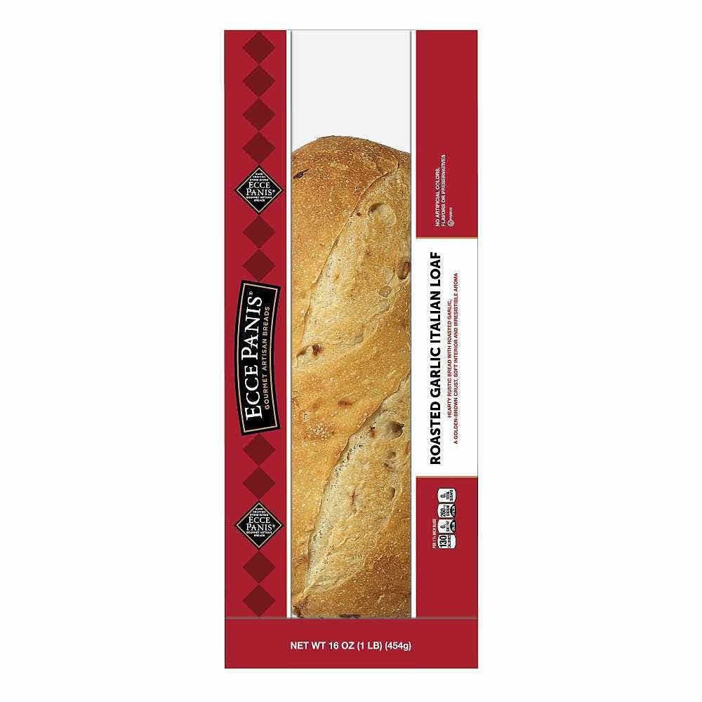 Wholesale Ecce Panis Garlic Italian Bread Loaf 16 Oz- Bulk
