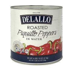 Wholesale Delallo Roasted Piquillo Peppers 5.51 Lb- Bulk