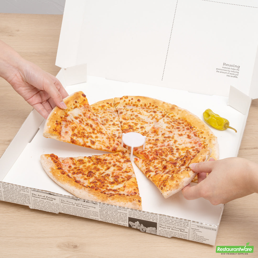 Wholesale Restaurantware Pizza Box Stack / Pizza Saver - 1.7" X 1.7" X 1.4"- Bulk