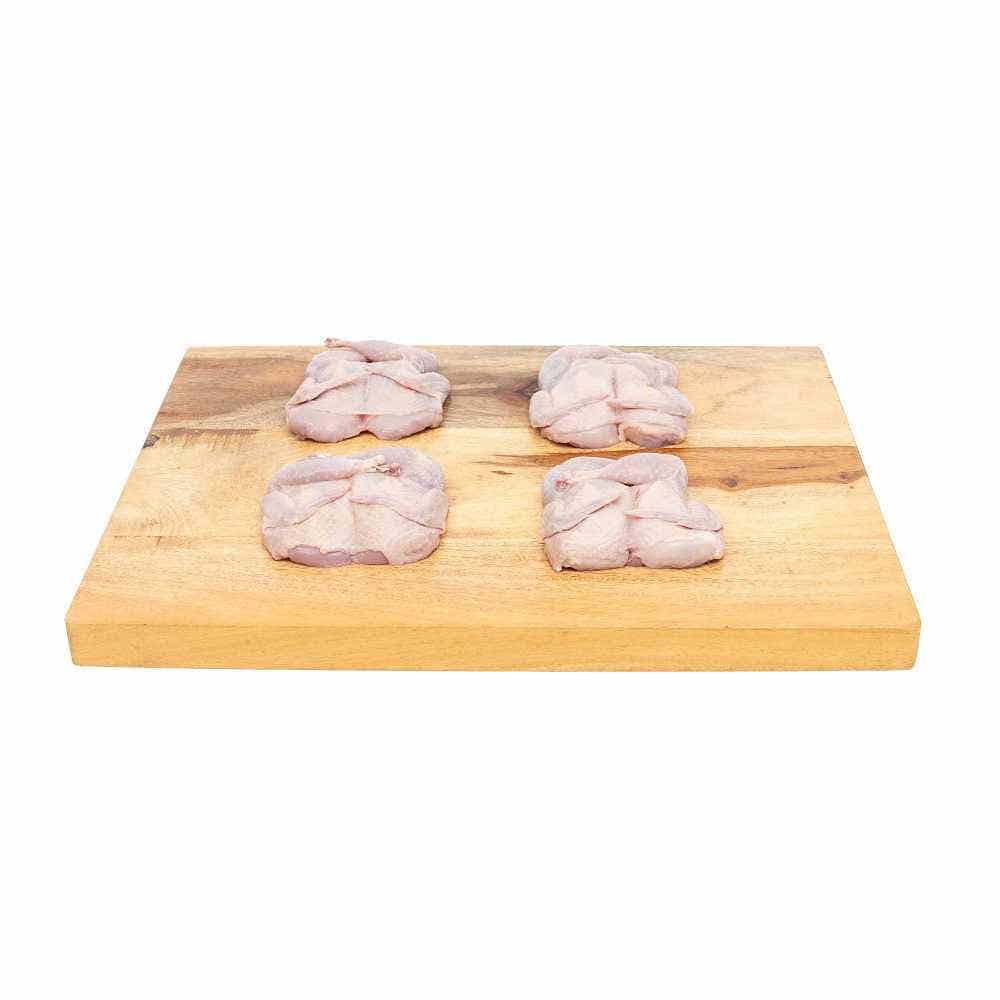 Wholesale Texas Quail Farms Semi-Boneless Large Quail 4-5oz 4 ct- Bulk