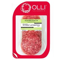 Wholesale Olli Salumeria Sopressata Salami Sliced 4 Oz- Bulk