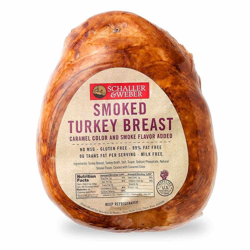 Wholesale Schaller & Weber Smoked Turkey Breast 8 Lb- Bulk
