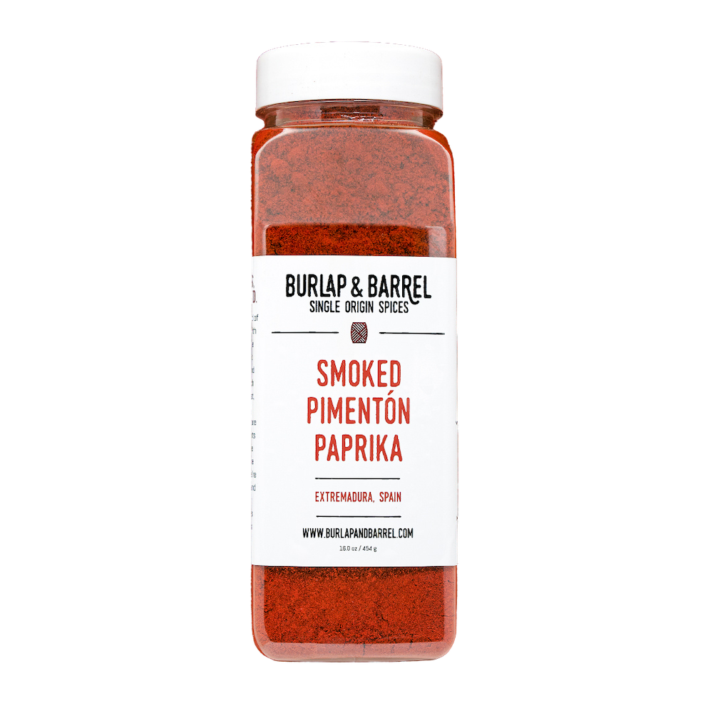 Wholesale Burlap & Barrel Ground Smoked Pimenton Paprika 16oz- Bulk