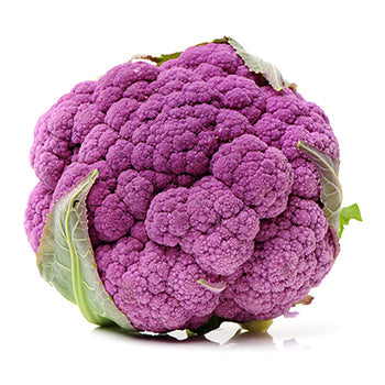 Wholesale Dix Farms Large Purple Cauliflower- Bulk