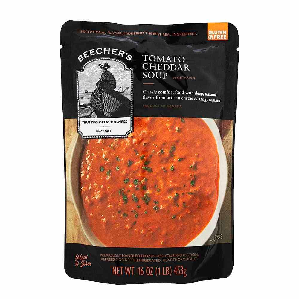 Wholesale Beecher's Tomato Cheddar Soup 16 Oz- Bulk