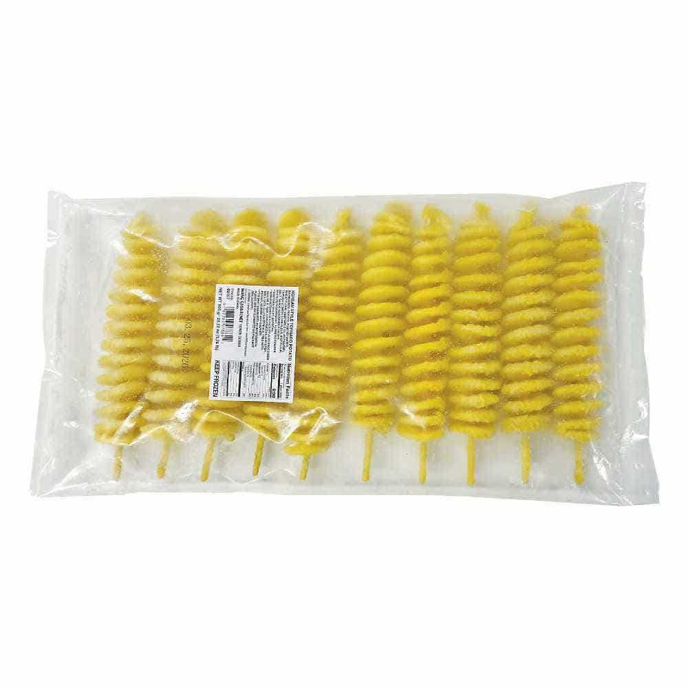 Wholesale Kbbq Korean Style Tornado Potato 1.76 Lb- Bulk