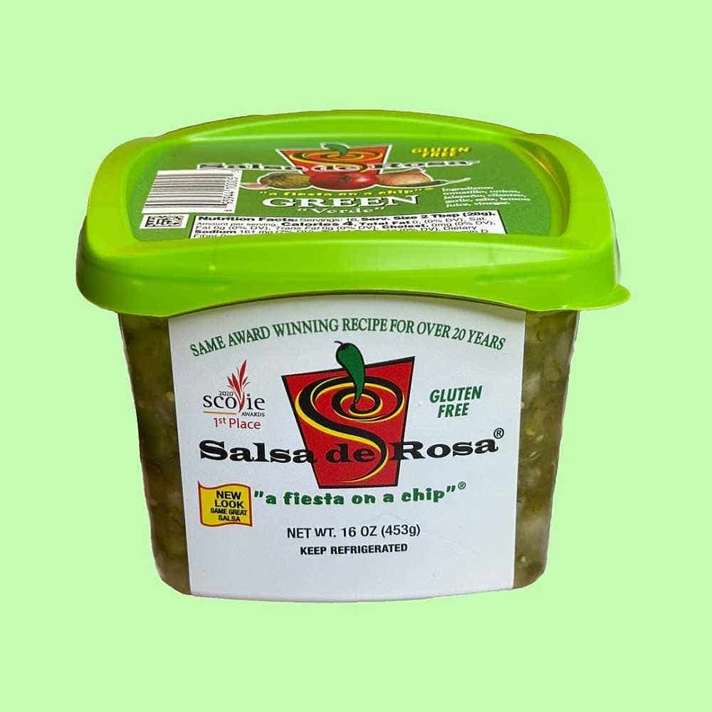 Wholesale Salsa de Rosa Green 16 Oz- Bulk