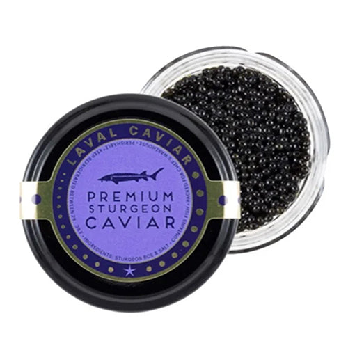 Wholesale Sasanian Hackleback Sturgeon Caviar in Tin 8.75oz- Bulk