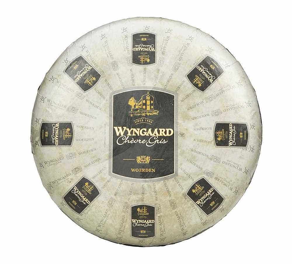 Wholesale Wijngaard Kaas Chevre Gris Goat Gouda Wheel 20.1 Lb- Bulk