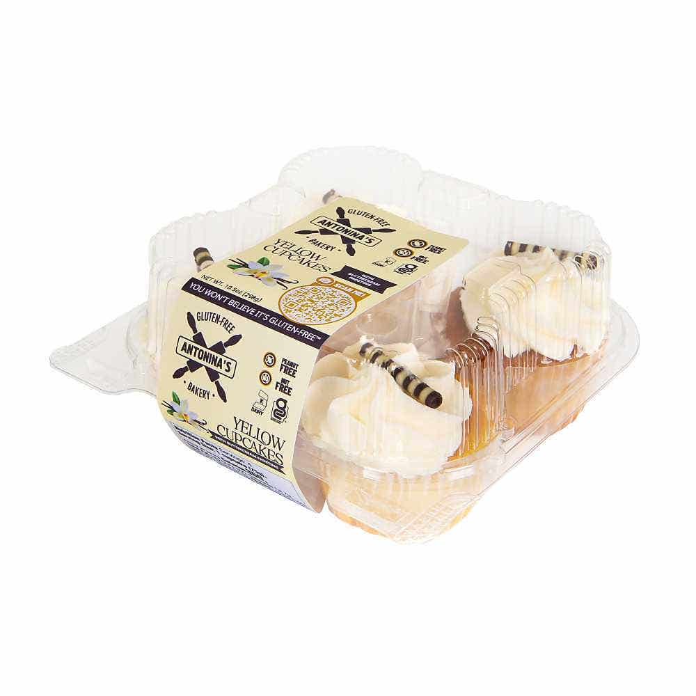 Wholesale Antonina's Bakery Yellow Cupcakes Gluten Free 10.5 Oz- Bulk