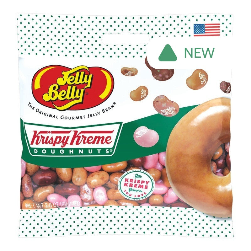 Wholesale Jelly Belly Krispy Kreme Jelly Beans 2.8 Oz Bag- Bulk