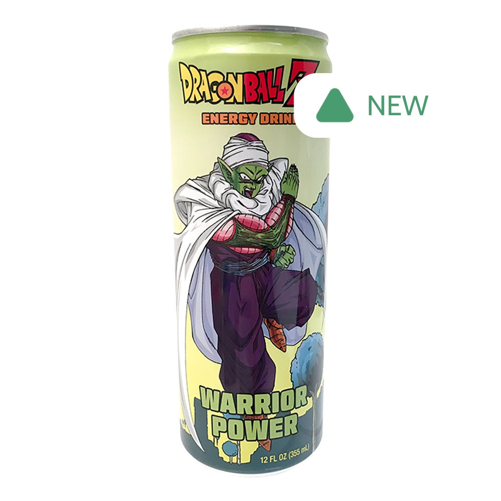 Wholesale Dragon Ball Z Warrior Power Energy Drink 12 Oz Can *Not For Sale In Canada*- Bulk