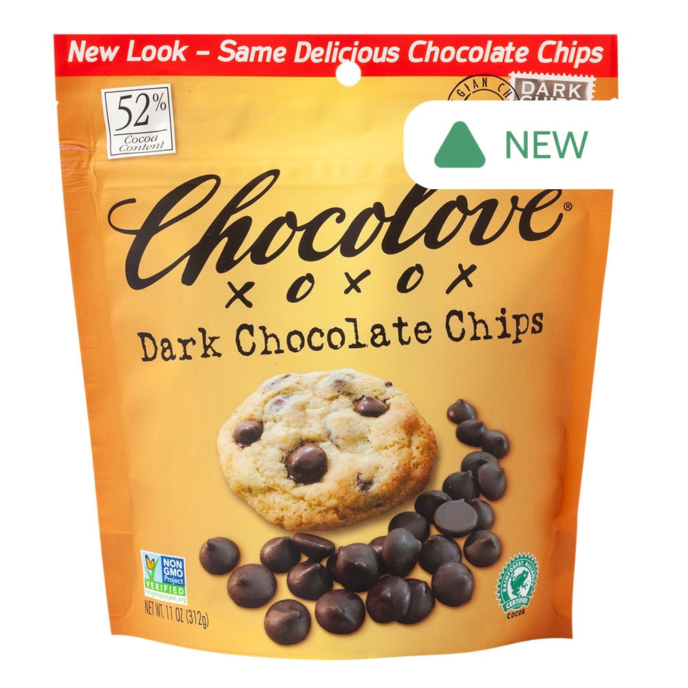 Wholesale Chocolove Dark Chocolate Baking Chips 11 Oz Pouch- Bulk