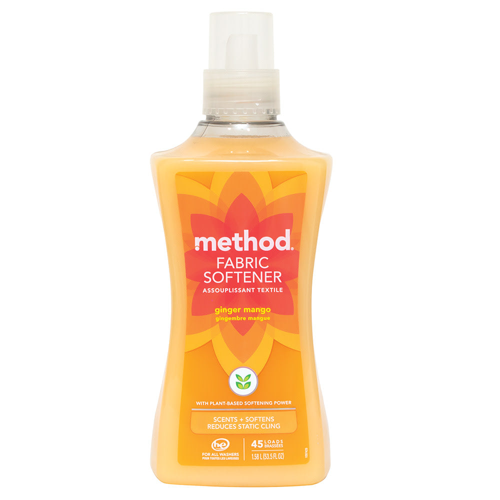 Wholesale Method Ginger Mango Fabric Softener 53.5 Oz Spray- Bulk
