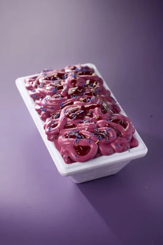 Blackcurrant Ice Cream by Chef Thibault Marchand