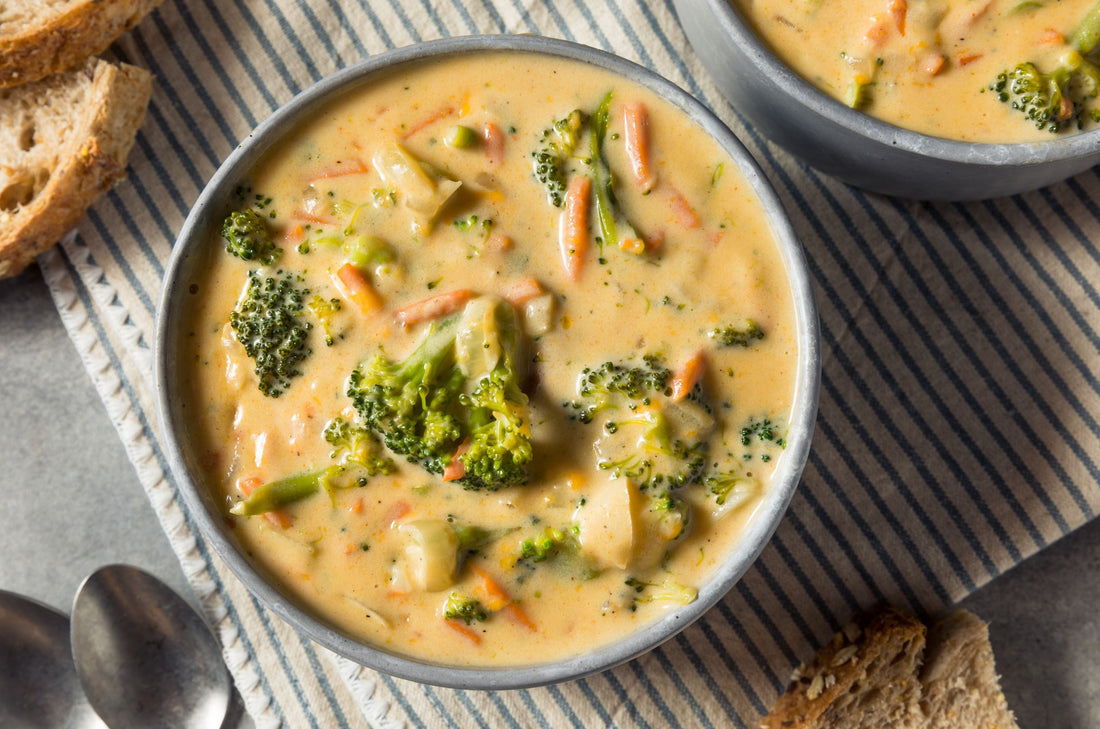 Easy Broccoli Cheddar Soup from Scratch — Extra Creamy, Extra Cozy