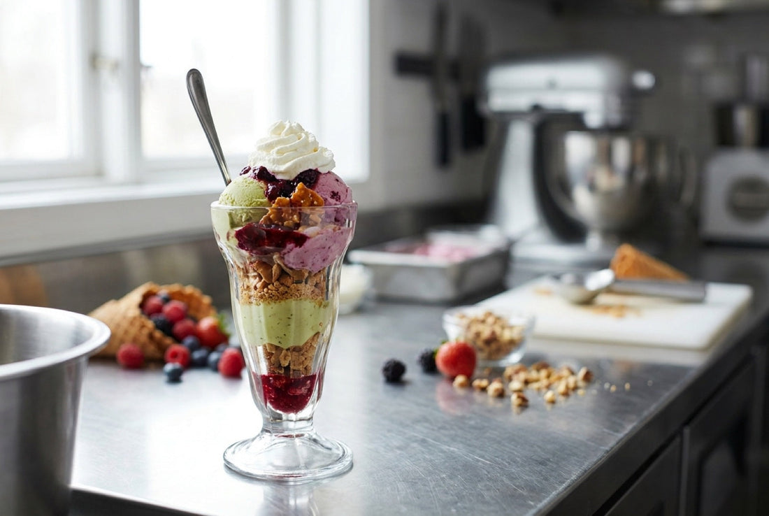 Gelato Crunch Parfait Stack