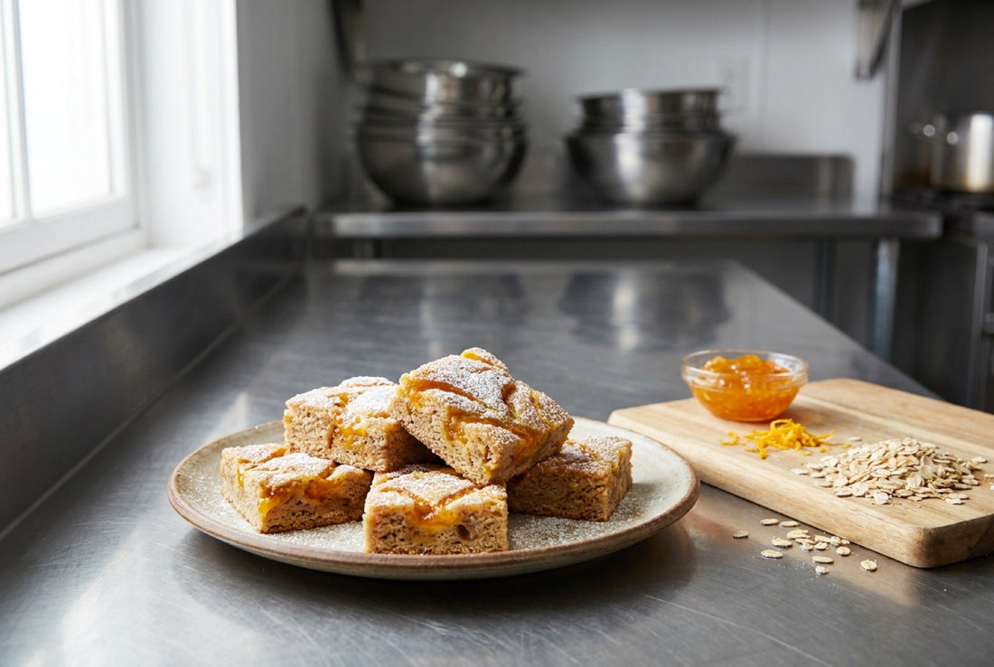 Marmalade Swirl Breakfast Bars