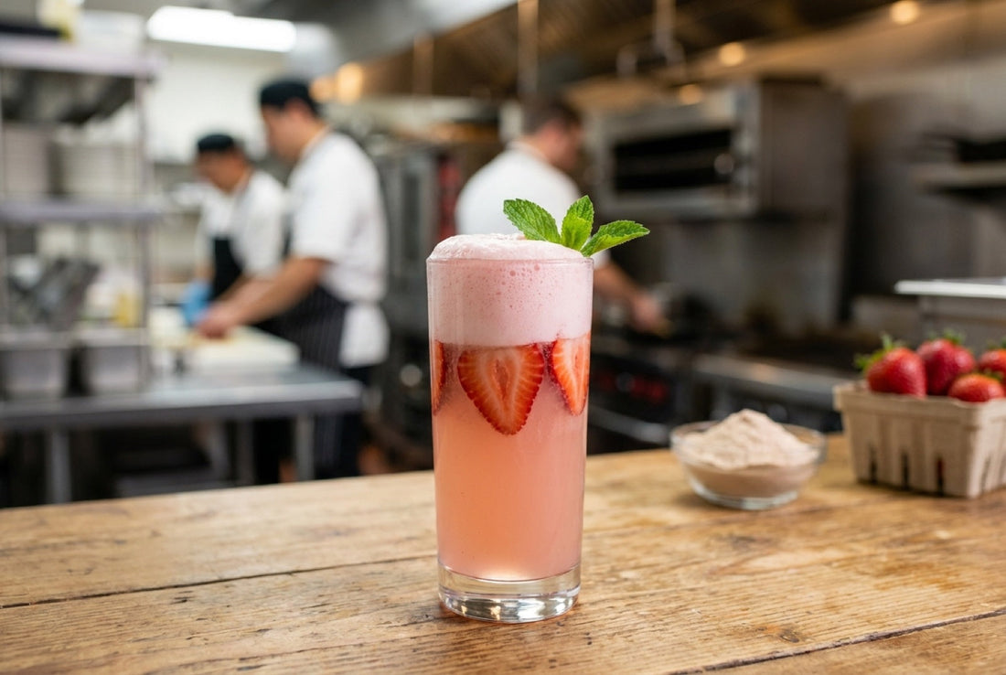 Protein Strawberry Cream Soda
