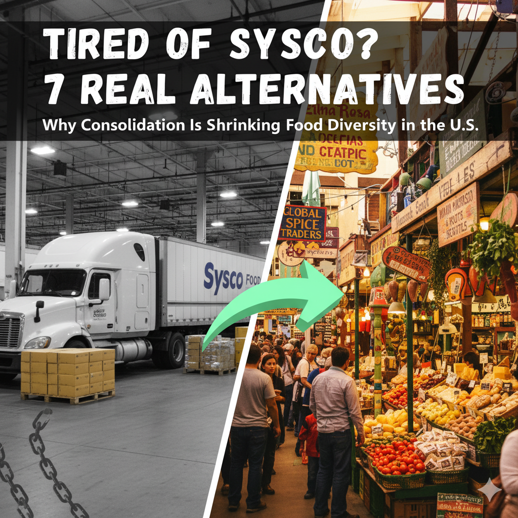 Tired of Sysco? 7 Real Alternatives—and Why Consolidation Is Shrinking Food Diversity in the U.S.