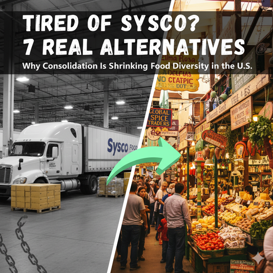 Tired of Sysco? 7 Real Alternatives—and Why Consolidation Is Shrinking Food Diversity in the U.S.