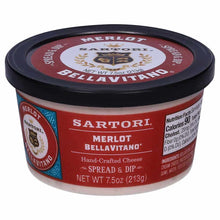 Wholesale Sartori Merlot Bellavitano Cheese Spread 7.5 Oz- Bulk