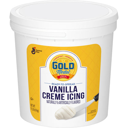 Wholesale Gold Medal Case Vanilla Cream Icing Ready To Use- Bulk