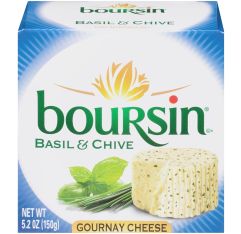 Wholesale Boursin Basil & Chive Cheese Spread 5.2 Oz- Bulk