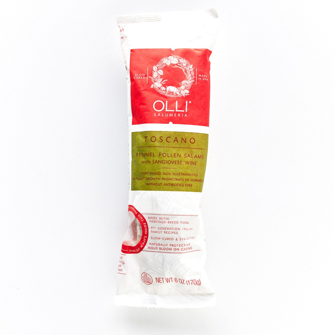 Wholesale Olli Toscano Abf Salami Chub 6Oz- Bulk