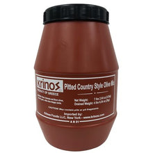 Wholesale Krinos Pitted Country Style Olive Mix 2 kg- Bulk