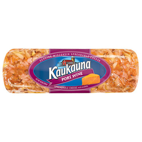 Wholesale Kaukauna Cheddar Logs Wine- Bulk