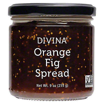 Wholesale Divina Orange Fig Spread- Bulk