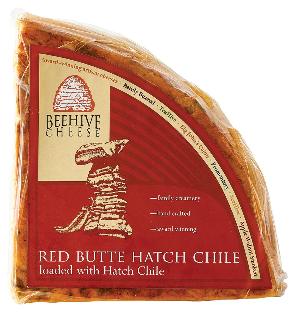 Wholesale Beehive Cheese Red Butte Hatch Chile Cheddar 2 x 5 LB- Bulk