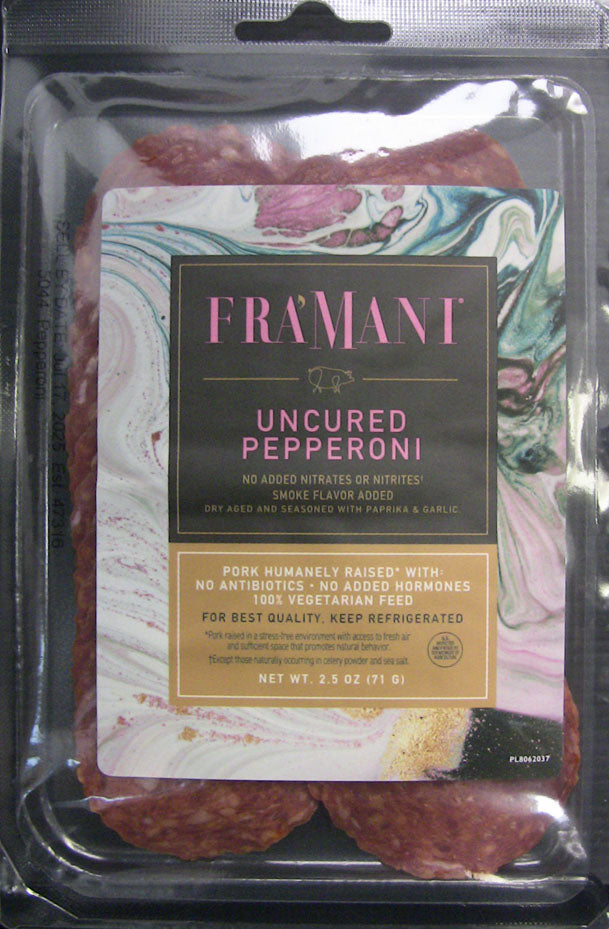 Wholesale Fra' Mani Sliced Pepperoni- Bulk