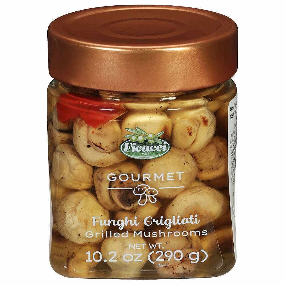 Wholesale Ficacci Grilled Mushrooms 10.2 Oz- Bulk