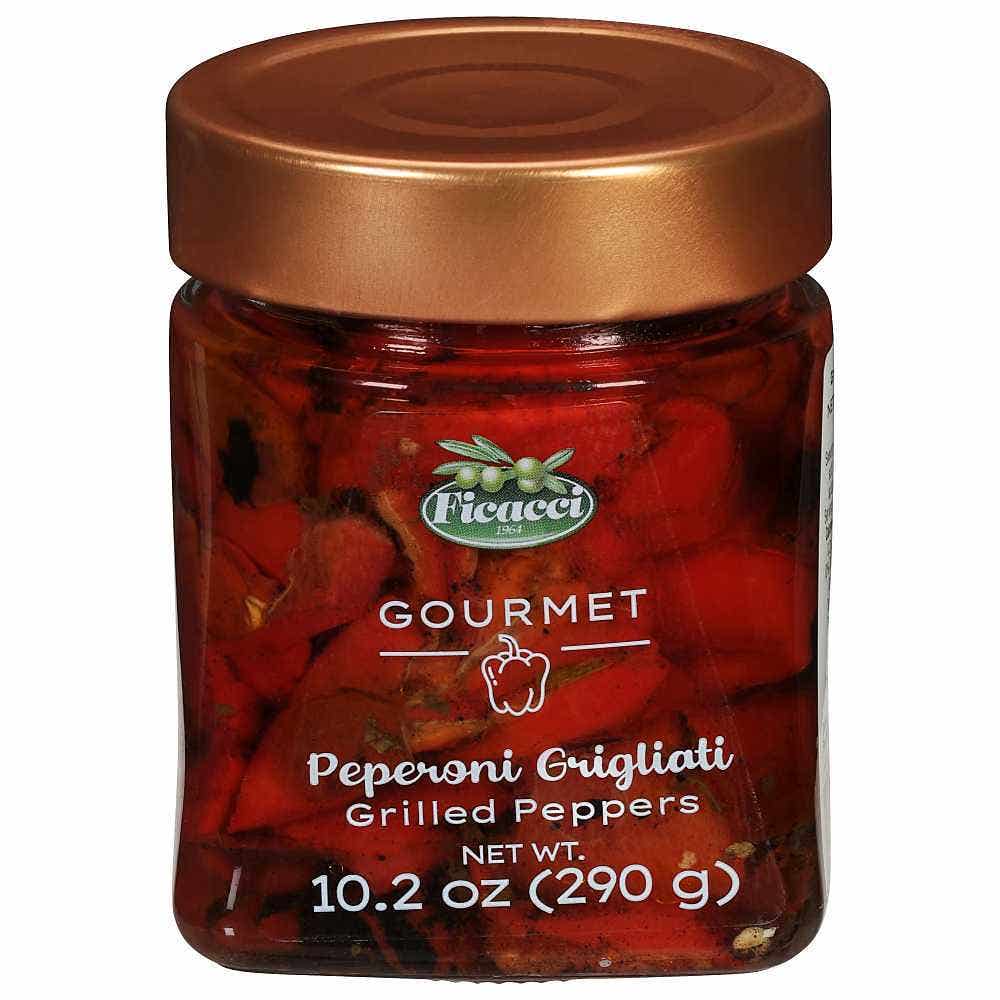 Wholesale Ficacci Grilled Peppers 10.2 Oz- Bulk