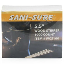 Wholesale BoxNCase Case 5.5In Wood Coffee Stirrers- Bulk