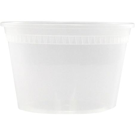 Wholesale BoxNCase Case 16Oz Plastic Soup Container- Bulk