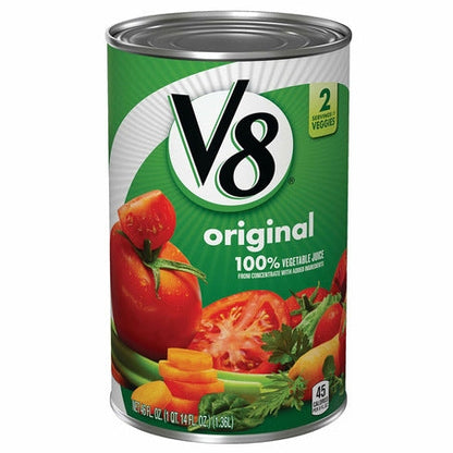 Wholesale V8 Case V-8 Vegetable Juice 46Oz Can- Bulk