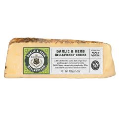 Wholesale Sartori Garlic And Herb Bellavitano Wedge 5.3 Oz- Bulk