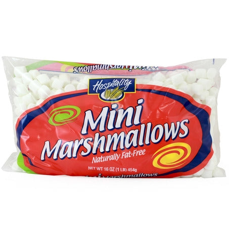 Wholesale Hospitality Case Mini Marshmallows Naturally Fat Free- Bulk