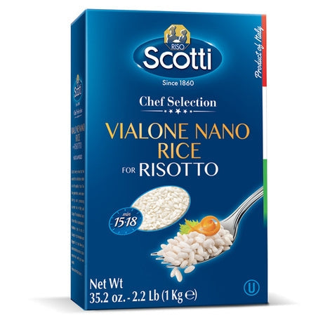 Wholesale Scotti Vialone Nano Rice | 2.2 lb (1 kg)- Bulk