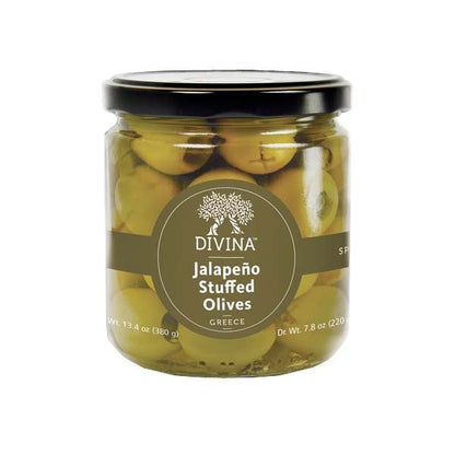 Wholesale Divina Grn Stuffed W/ Jalapeno Jars- Bulk