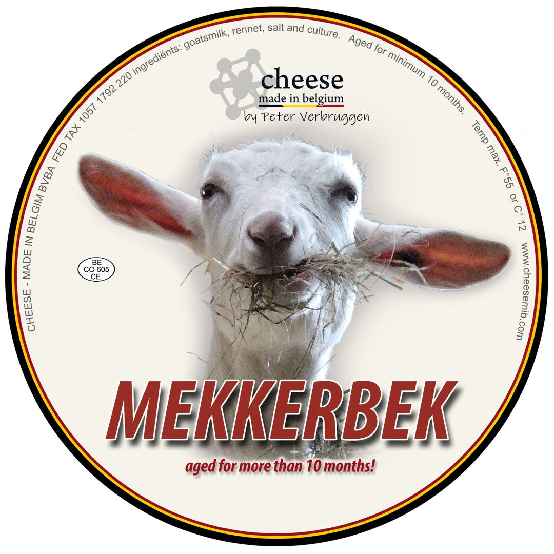 Wholesale Belgium Mekkerbek Goat Gouda 10Kg- Bulk