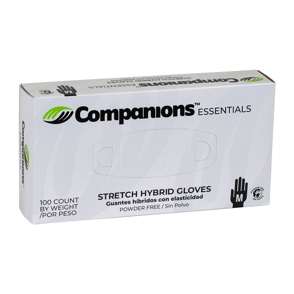 Wholesale Handgards Each Gloves Clear Stretch Medium- Bulk