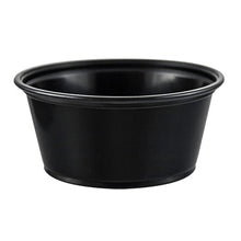 Wholesale Dart Case 3.25Oz Black Plastic Souffle Cup- Bulk
