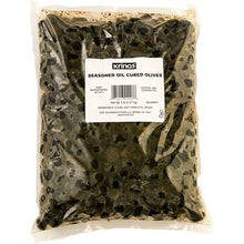 Wholesale Krinos Seasoned Oil Cured Olives 5Lb Bag- Bulk