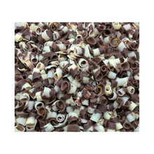 Wholesale Callebaut Case Marbled Chocolate Blossom Curls- Bulk