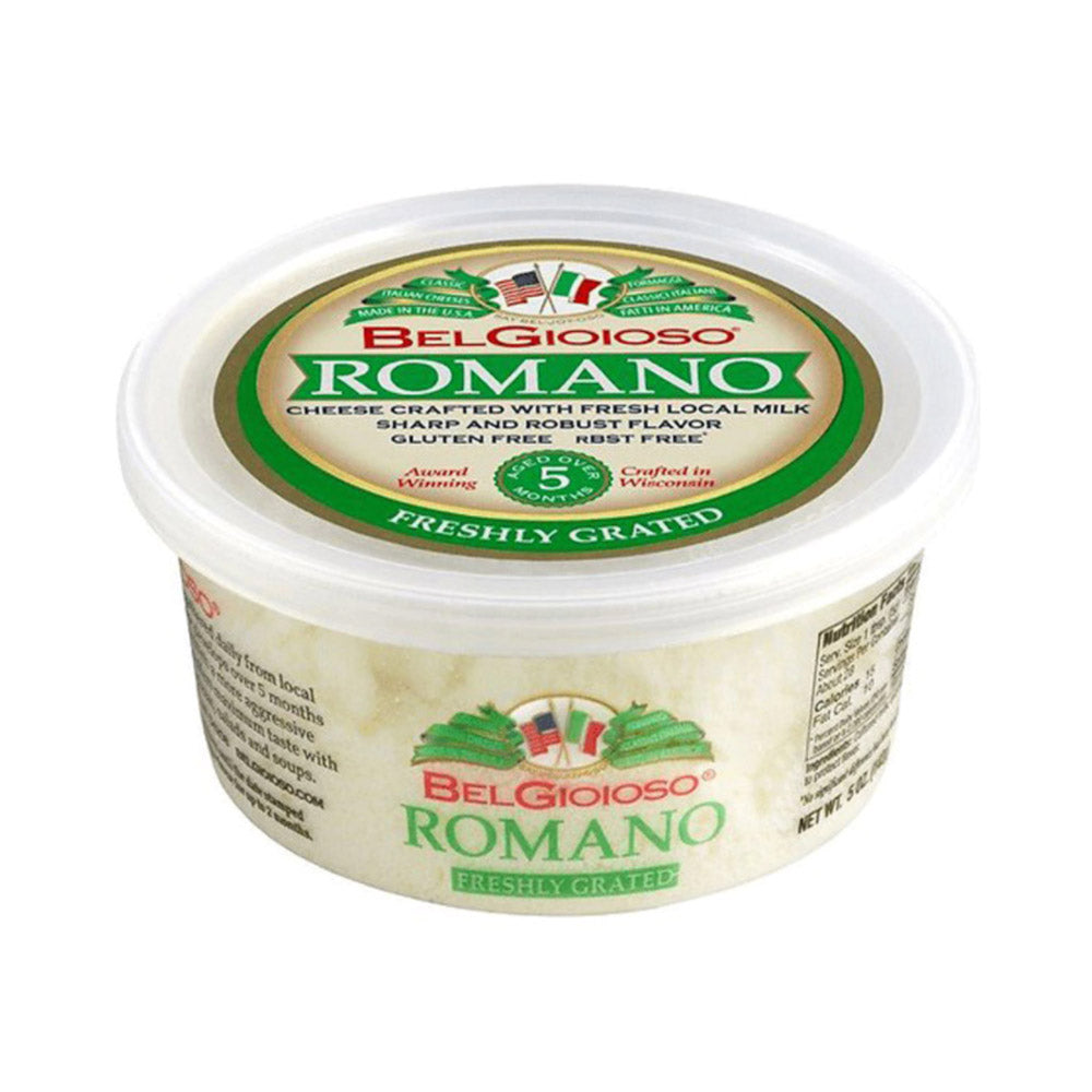 Wholesale Bel Gioioso Grated Romano- Bulk