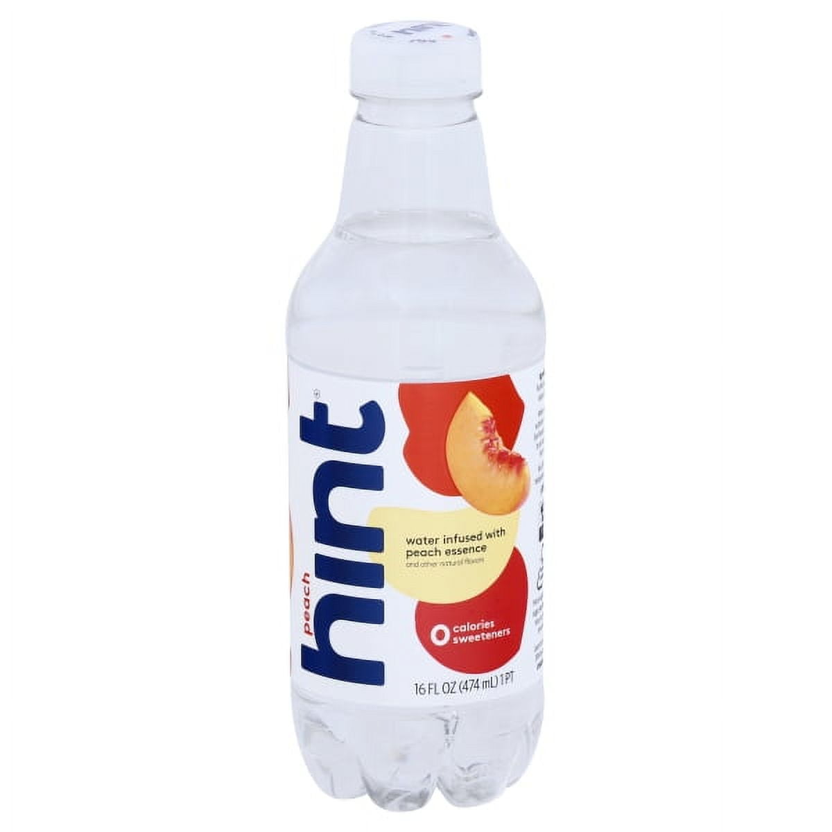 Wholesale Hint Peach Flavored Water 16 Fl Oz Bottle- Bulk